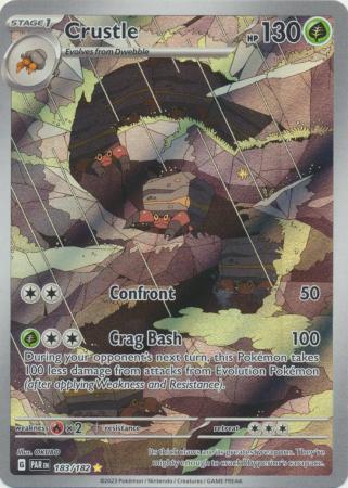 Crustle Illustration Rare - 183/182 - Paradox Rift