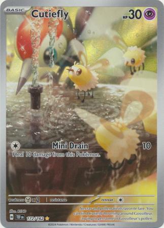 Cutiefly Illustration Rare - 172/162 - Temporal Forces