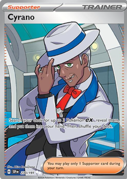 Cyrano Full Art - 230/191 - Surging Sparks