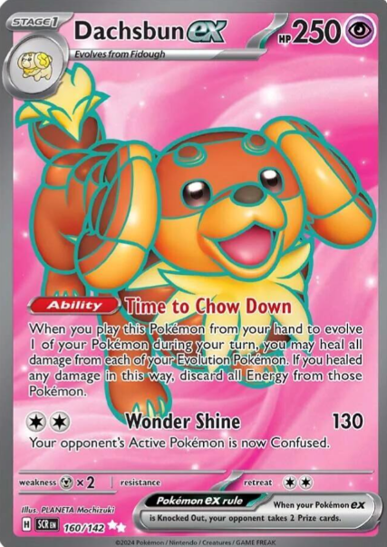 Dachsbun ex Full Art - 160/142 - Stellar Crown