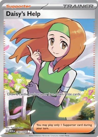Daisy's Help Full Art - 195/165 - Scarlet & Violet 151