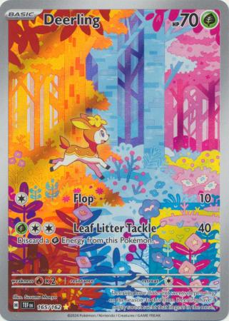 Deerling Illustration Rare - 165/162 - Temporal Forces