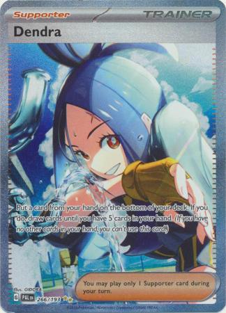Dendra Special Illustration Rare - 266/193 - Paldea Evolved