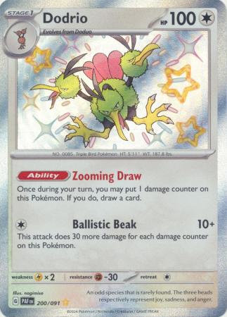 Dodrio Baby Shiny - 200/091 - Paldean Fates