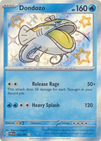 Dondozo Baby Shiny - 126/091 - Paldean Fates