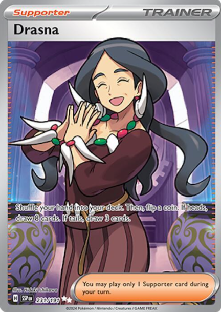 Drasna Full Art - 231/191 - Surging Sparks