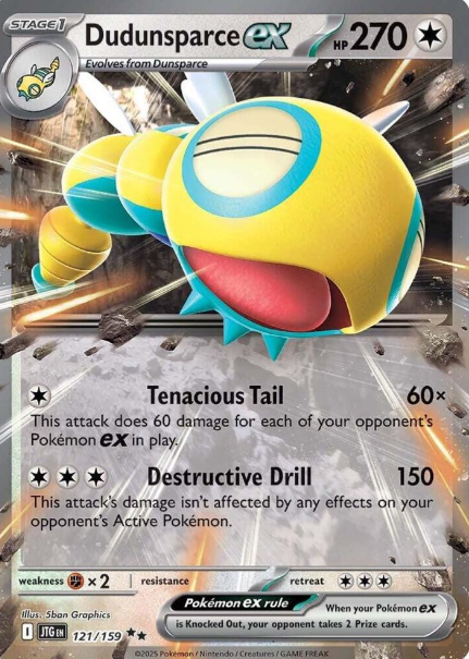 Dudunsparce ex - 121/159 - Journey Together