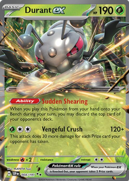 Durant ex - 4/191 - Surging Sparks