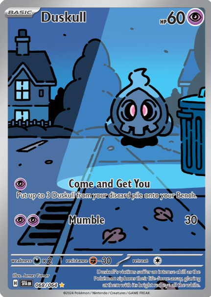 Duskull Illustration Rare - 68/64 - Shrouded Fable