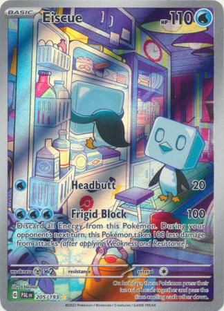 Eiscue Illustration Rare - 205/193 - Paldea Evolved