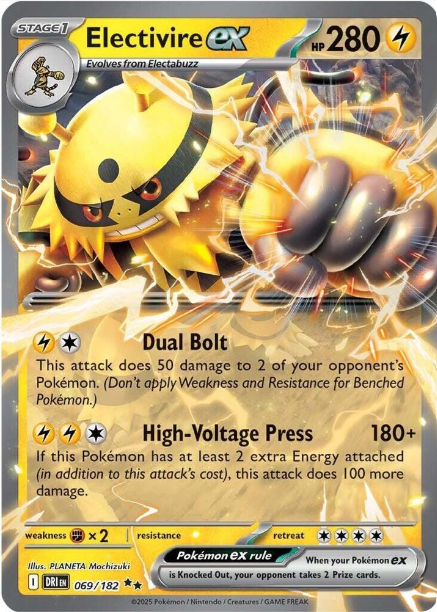 Electivire ex - 069/182 - Destined Rivals
