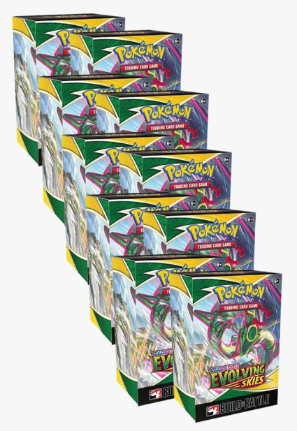 Sealed Evolving Skies Build & Battle Box Display