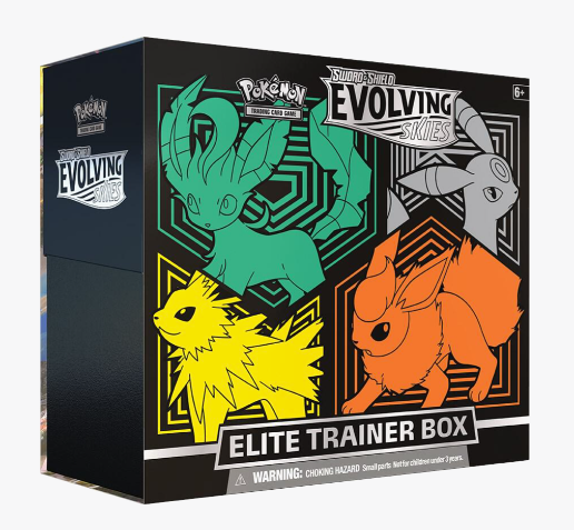 Evolving Skies Elite Trainer Box (Flareon/Jolteon/Umbreon/Leafeon)