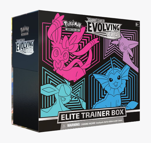 Evolving Skies Elite Trainer Box (Glaceon/Vaporeon/Sylveon/Espeon)