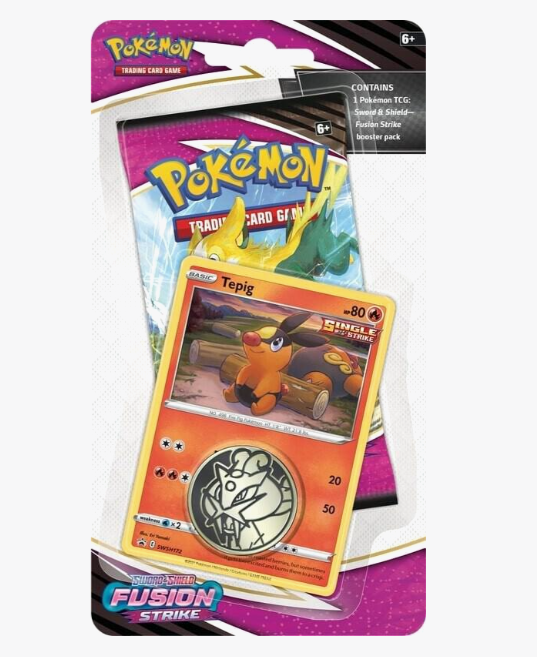 Fusions Strike Checklane Blister (Tepig)