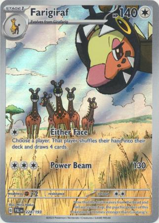 Farigiraf Illustration Rare - 228/193 - Paldea Evolved
