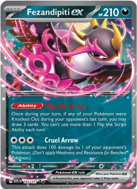 Fezandipiti ex - 142/217 - Ascended Heroes