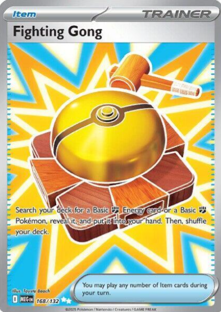 Fighting Gong Full Art - 168/132 - Mega Evolution
