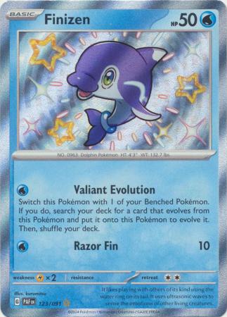 Finizen Baby Shiny - 123/091 - Paldean Fates
