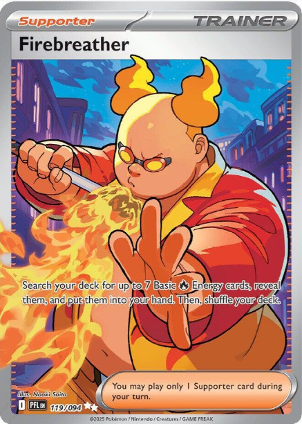 Firebreather Full Art - 119/094 - Phantasmal Flames