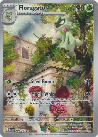 Floragato Illustration Rare - 197/193 - Paldea Evolved