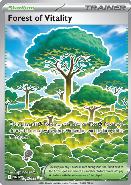 Forest of Vitality Full Art - 109/088 - Perfect Order