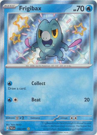 Frigibax Baby Shiny - 128/091 - Paldean Fates