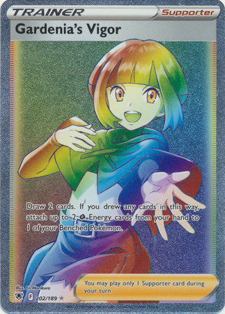 Gardenia's Vigor Rainbow Rare - 202/189 - Astral Radiance