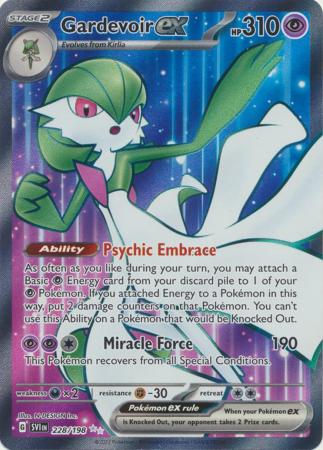 Gardevoir ex Full Art - 228/198 - Scarlet & Violet