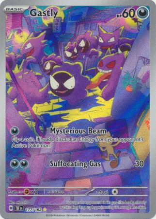 Gastly Illustration Rare - 177/162 - Temporal Forces