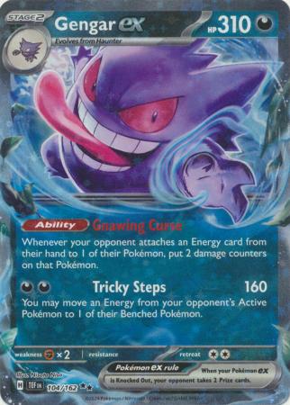 Gengar ex - 104/162 - Temporal Forces