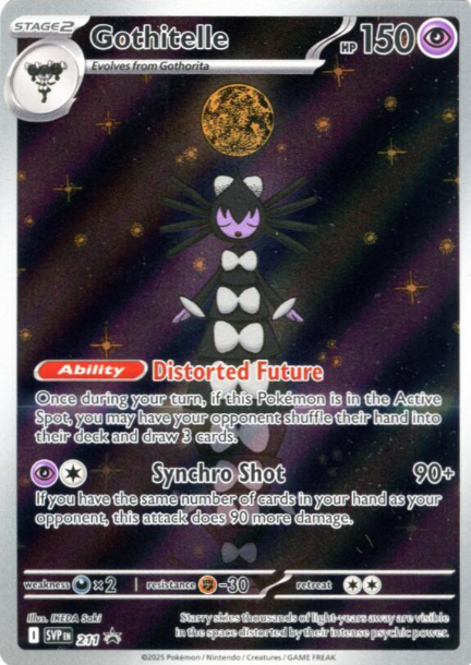 Gothitelle Illustration Rare Promo - SVP211 - Scarlet & Violet Promos
