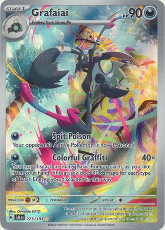Grafaiai Illustration Rare - 223/193 - Paldea Evolved