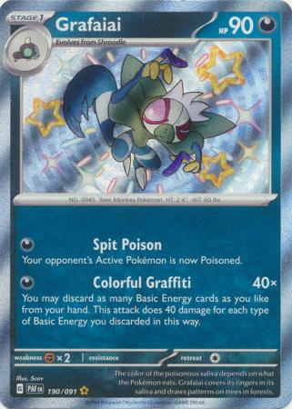 Grafaiai Baby Shiny - 190/091 - Paldean Fates