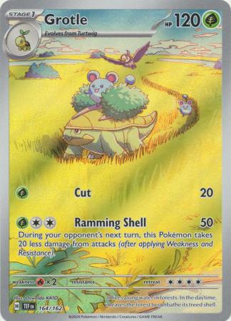 Grotle Illustration Rare - 164/162 - Temporal Forces