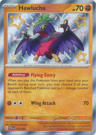 Hawlucha Baby Shiny - 175/091 - Paldean Fates