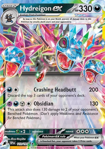 Hydreigon ex - 119/191 - Surging Sparks