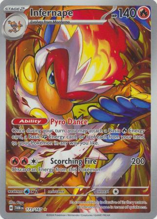 Infernape Illustration Rare - 173/167 - Twilight Masquerade
