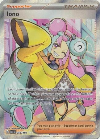 Iono Full Art - 254/193 - Paldea Evolved