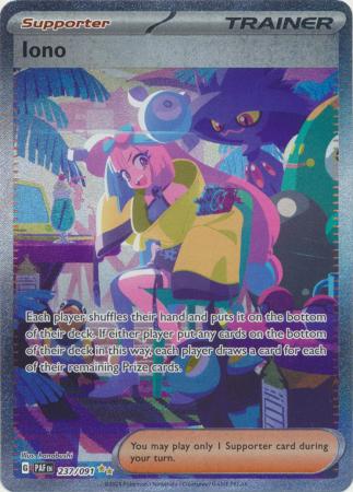 Iono Special Illustration Rare - 237/091 - Paldean Fates