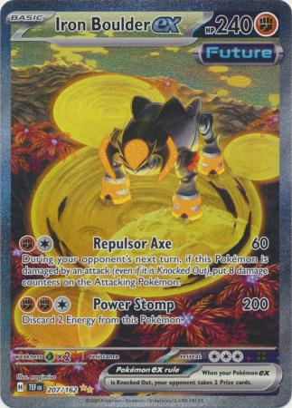Iron Boulder ex Special Illustration Rare - 207/162 - Temporal Forces