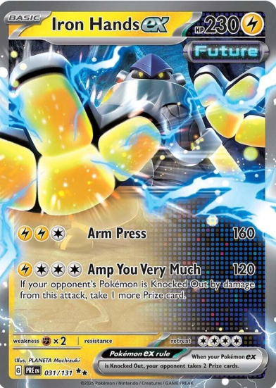 Iron Hands ex - 031/131 - Prismatic Evolutions