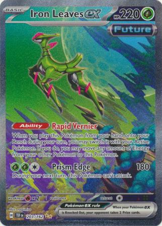 Iron Leaves ex Special Illustration Rare - 203/162 - Temporal Forces