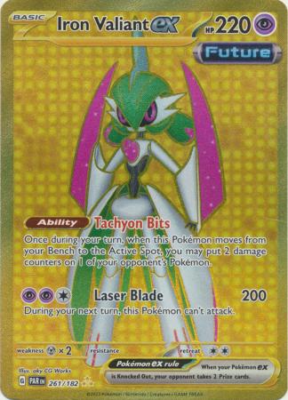 Iron Valiant ex Hyper Rare - 261/182 - Paradox Rift