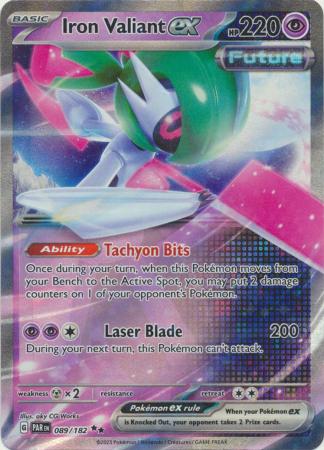 Iron Valiant ex - 089/182 - Paradox Rift