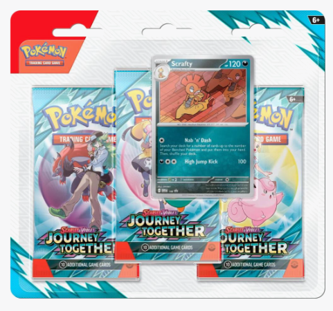 Journey Together 3 Pack Blister (Scrafty)