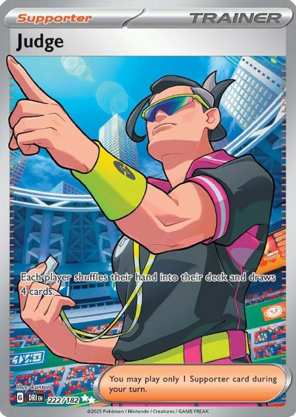 Judge Full Art - 222/182 - Destined Rivals