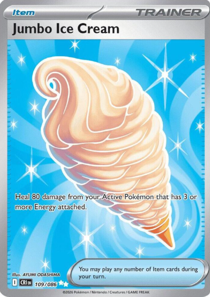 Jumbo Ice Cream Full Art - 109/86 - Chaos Rising