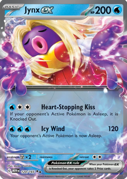 Jynx ex - 124/165 - Scarlet & Violet 151