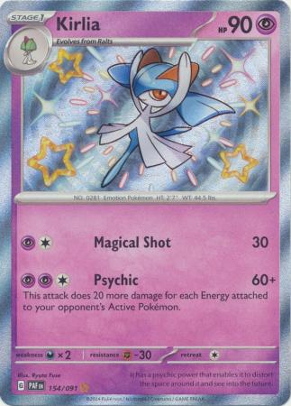 Kirlia Baby Shiny - 154/091 - Paldean Fates